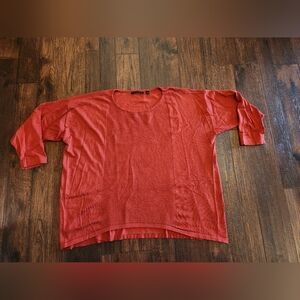 Cyrus Burnt Orange Women's Top Size 2xl